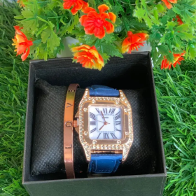 Wristwatch and bracelet set