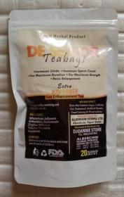De Senior Extra Manpower Sex Enhancement and Enlargement Tea