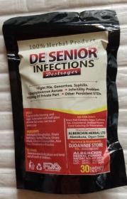 De Senior Infections Destroyer Herbal Powder Tea