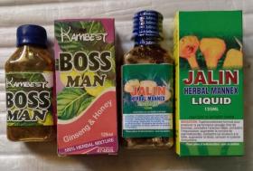 Kambest Bossman Ginseng+Honey Herbal Mixture Syrup for Sexual Enhancement