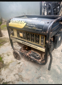 Second hand 7.5 kva Fireman generator
