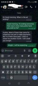 Business, Page, WhatsApp group Advert