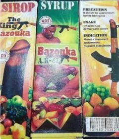 Bazouka AK 47 Syrup for Penis Dick Enlargement