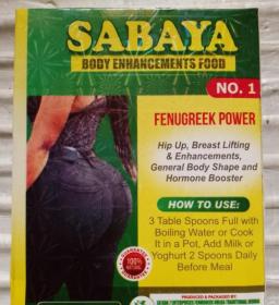 Sabaya Fenugreek Powder for Butt and Breast Enlargement