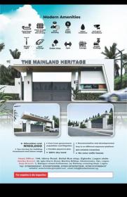 Get yourself a Fully fenced and gated plots before allocation. With C of O