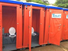 Mobile toilet rental
